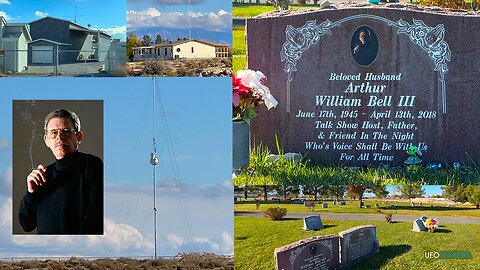 Art Bell's Former House and Grave Location in Pahrump, Nevada (Coast To Coast AM Creator)