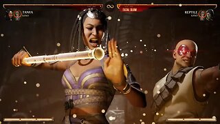Mortal Kombat 1 2023 Tanya & Kano Kameo Fatal Blow