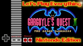 Let's Play Everything: Gargoyle's Quest 2