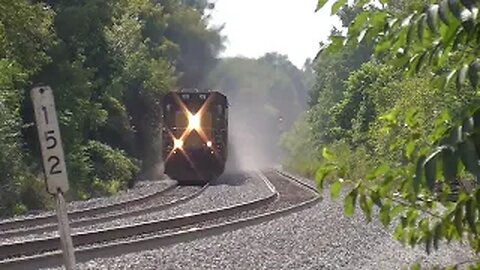 CSX B158 Empty Coke Express Train from Rittman, Ohio September 10, 2022