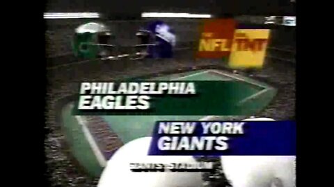 1990-09-09 Philadelphia Eagles vs New York Giants