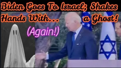 NO WAY! Biden Shakes Hands with Another Ghost! 2nd Ghost This Year!!!