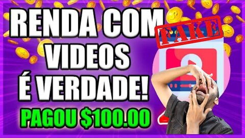 É VERDADE QUE DA PARA GANHAR DINHEIRO ASSISTINDO VIDEOS OU É GOLPE