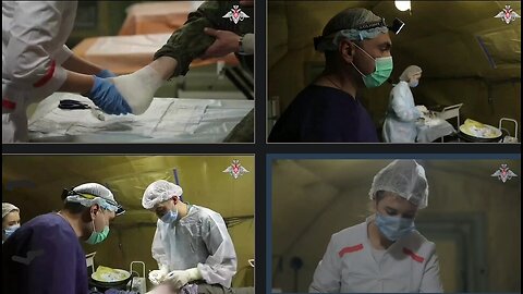 FIELD HOSPITAL - Military Healthcare Professionals in action