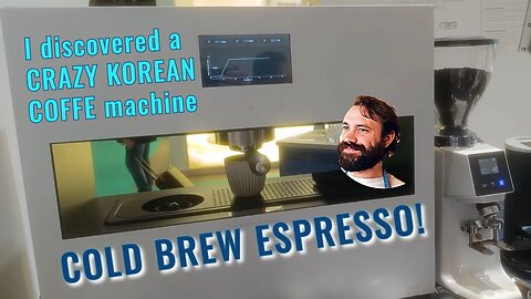 CRAZY COFFE MACHINES #1 COLD KOREAN ESPRESSO