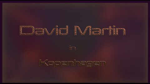 David Martin in Kopenhagen - Nederlands ondertiteld - Open Vizier