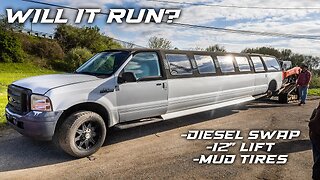 I Bought an Excursion Limo That Was Headed To The Scrap Yard! NEW BUILD!