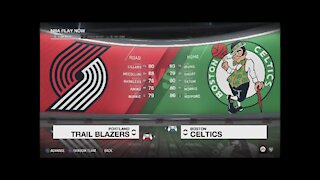 NBA Live 18 Portland vs Boston Part 1