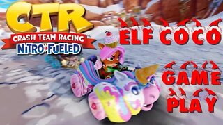 Crash Team Racing: Nitro Fueled - Elf Coco Gameplay - PlayStation 4 😎Benjamillion