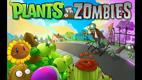 Plants Vs Zombies (PC) - Longplay -- Gameplay Demonstration and Playthrough