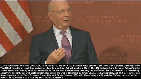 Klaus Schwab | Mrs. Merkel, Vladimir Putin, They Have All Been Young Global Leaders of the World Economic Forum. "We Are Very Proud of the Young Generation Like Prime Minister Justin Trudeau. We Penetrate the Cabinets."