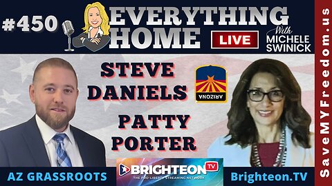 450: ARIZONA GRASSROOTS Steve Daniels - AZGOP Chair Candidate & Patty Porter - Voting Hand Count Queen & Candidate For CD4 Member At Large