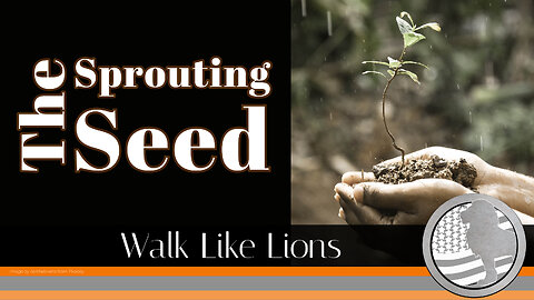 "The Sprouting Seed" Walk Like Lions Christian Daily Devotion with Chappy Aug 1, 2023