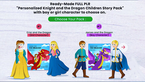 Personalized Knight and the Dragon Children Story Pack Reviews