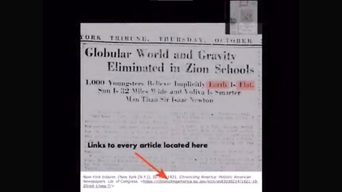1800-1960’S NEWPAPERS - PRIORY OF SION'S FLAT EARTH ARTICLES & CHILD CULT INDOCTRINATION