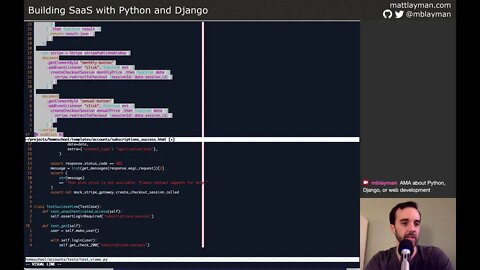 Return From Stripe Checkout - Building SaaS with Python and Django #93