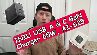 INIU AI-625 65W GaN Charger (2 Port USB-A & C): Full Review & Maximum Power Test!