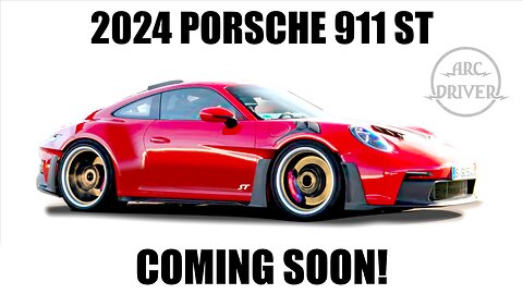 The 2024 Porsche 911 ST is Coming Soon! Porsche GT3 RS with a Manual Transmission