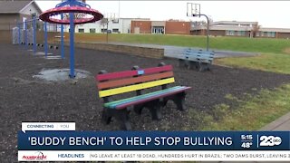 'Buddy Bench' to help stop bullying