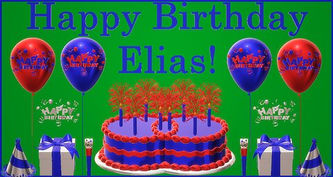 Happy Birthday 3D - Happy Birthday Elias - Happy Birthday To You - Happy Birthday Song