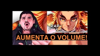 REACT Rap do Rengoku Kimetsu No Yaiba - A CHAMA DOS PILARES - MELHOR DO MUNDO