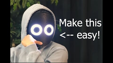 How to make a BoyWithUke mask SUPER EASY NO SKILL
