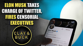 Elon Musk Takes Charge of Twitter, Fires Censorial Executives