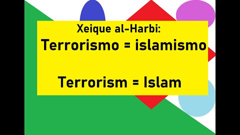 Xeique al Harbi explica conexão entre terrorismo e islamismo