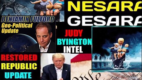 Judy Byington. Benjamin Fulford~ Situation Update June 14~ Trump Return- Restored Republic via a GCR