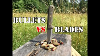 Can the "Pitbull" from Battle Horse Knives split a bullet?...