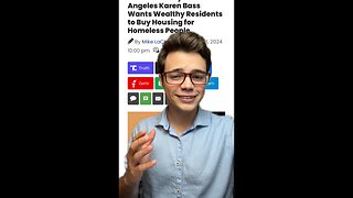 Victor Reacts: This is Embarrassing! LA Mayor Begs Rich People to Donate Houses to Homeless People