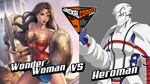 WONDER WOMAN Vs. HEROMAN - Comic Book Battles: Who Would Win In A Fight?