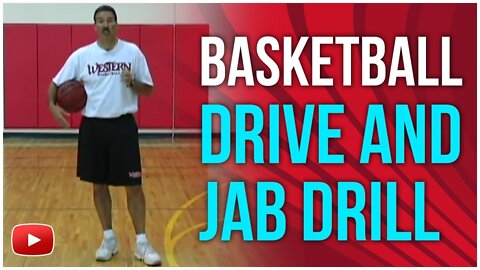 Basketball One Minute Drive and Jab Drill - Coach Al Sokaitis