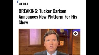 Tucker Carlson Announces New Platform For His Show