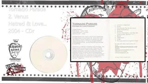 Tornado Parade - Hatred & Love Coexist - 2. Venus. (2004 CD) Mt. Pleasant, MI Metal.