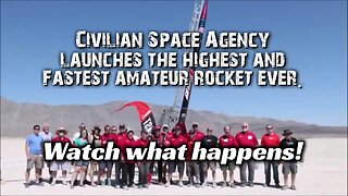 Watch What Happened When a Civilian Space Agency Launches the Highest & Fastest Rocket Ever!