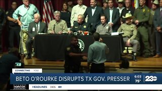 Texas press conference on shooting becomes heated