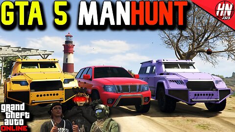 GTA 5 ManHunt! SEMINOLE VS 2 NIGHTSHARKS! ft. @gtanpc @twingeplaysgames