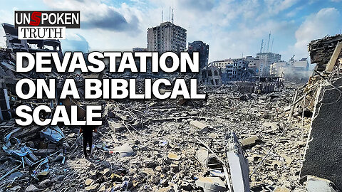 Devastation on a BIBLICAL SCALE in Gaza