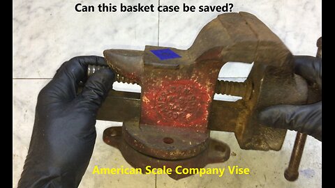 American Scale Vise Basket Case