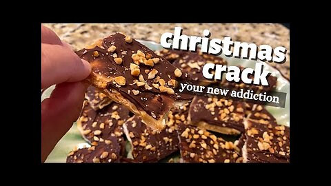CHRISTMAS CRACK | SALTINE CRACKER TOFFEE