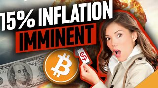 Inflation: 15%+ Rise in Prices (Bitcoin Adoption goes Parabolic)