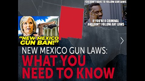 NEW MEXICO'S GOVERNOR IS AT IT AGAIN TRYING TO REMOVE THE 2ND AMENDMENT RIGHT FROM LEGAL GUN OWNERS