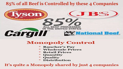 Countering The Beef Industry Monopoly