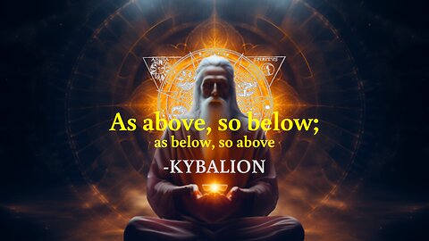 The Principle of Correspondence - Wisdom of The Kybalion - As above so below