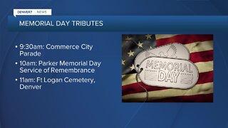 Memorial Day tributes today