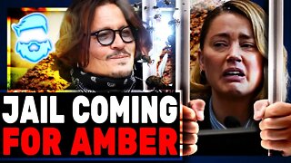 Breaking: Amber Heard Facing JAIL TIME After Demanding Employees Lie Under Oath & Bribing Her Vet!