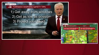 Do you know what to do if a tornado touches down? Here are some safety tips from Mike Nelson