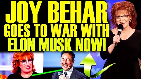 JOY BEHAR ATTACKS ELON MUSK AFTER WOKE DISNEY AGENDA GOES OUT OF CONTROL! This Is Pathetic Now