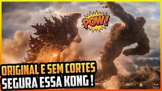 GODZILLA DA UM SOCO NO KONG